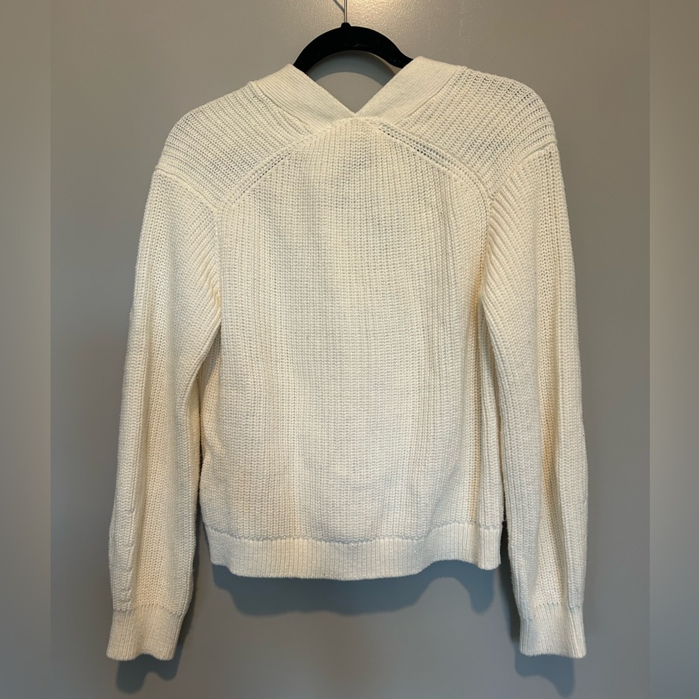 Cream Button Up Cardigan - Picture 2 of 4